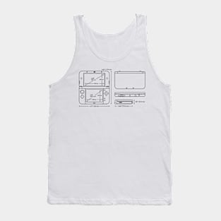 Retro Handheld Dimensions Tank Top